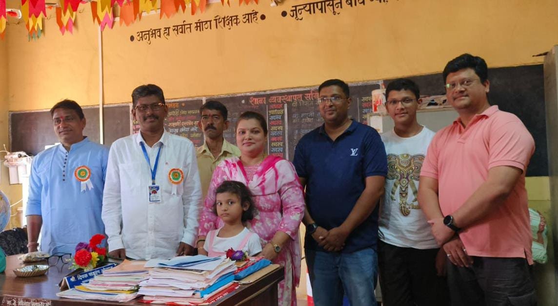 Saptahik Kokan Samana | विळे येथील जि.प. मराठी शाळेत प्रजासत्ताक दिन उत्साहात...